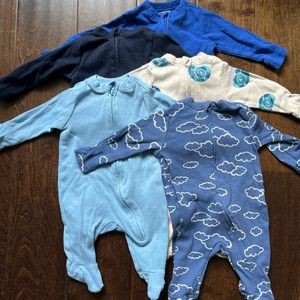 Set of Old Navy newborn sleepers
